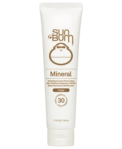 Sun Bum Mineral Tinted Sunscreen Face Lotion Spf 30
