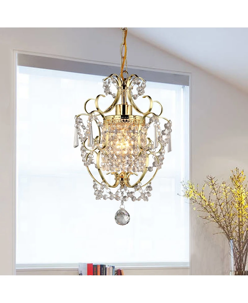 Home Accessories Emily 10" 1-Light Indoor Chandelier with Light Kit