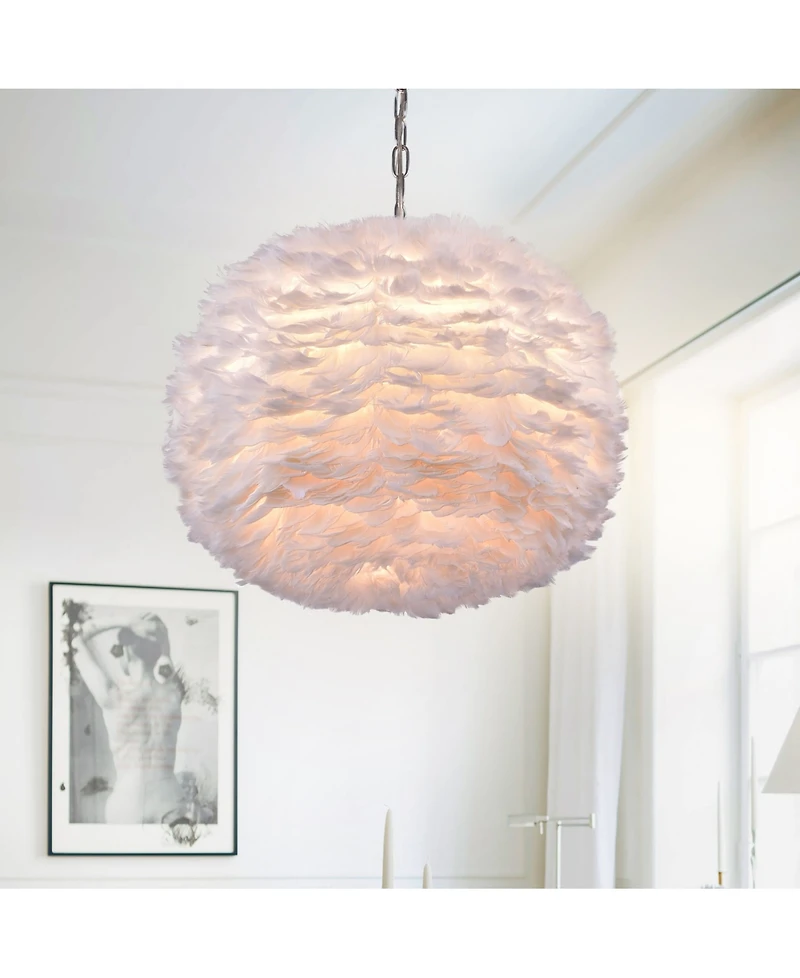 Home Accessories Life 18" 1-Light Indoor Pendant Lamp with Light Kit
