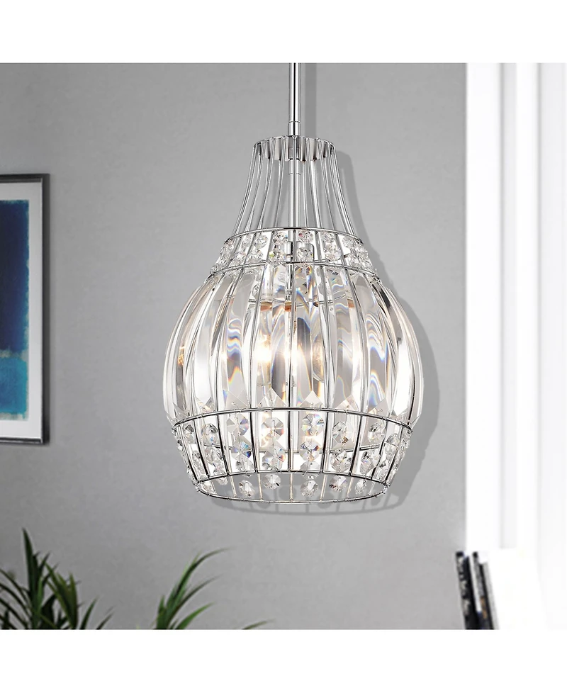 Home Accessories Claudia 7" 1-Light Indoor Pendant Lamp with Light Kit