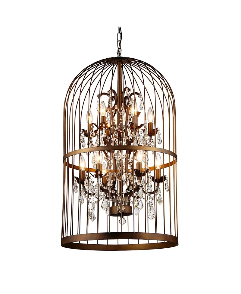 Home Accessories Rinee 19" 10-Light Indoor Chandelier with Light Kit
