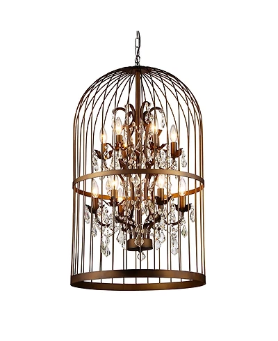 Home Accessories Rinee 19" 10-Light Indoor Chandelier with Light Kit