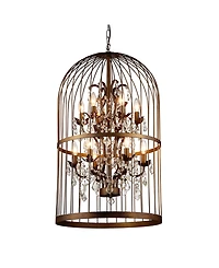 Home Accessories Rinee 19" 10-Light Indoor Chandelier with Light Kit