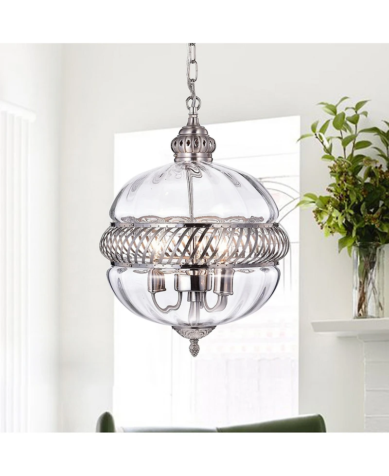 Home Accessories Permin 16" 3-Light Indoor Pendant Lamp with Light Kit