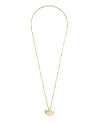 brook & york 14K Gold Plated Celeste Half Toggle Necklace