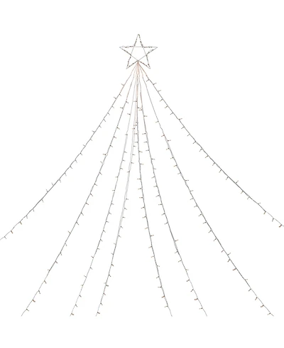 Northlight Clear Lighted Christmas Display Tree Outdoor Decor