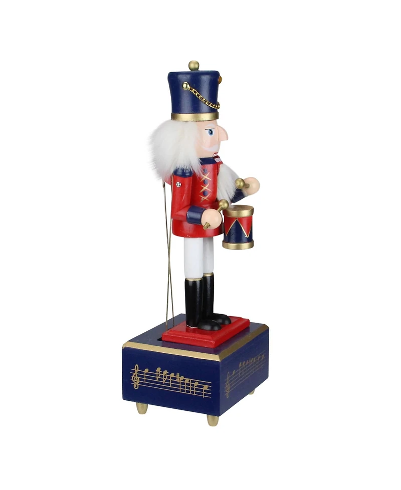 Northlight Animated and Musical Christmas Nutcracker Drummer