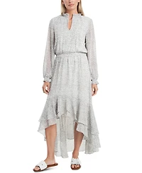 1.state X Jaime Shrayber Printed High-Low Dress