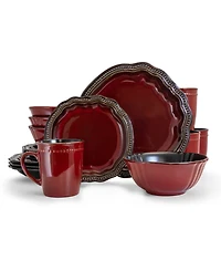 Elama Regency 16 Pc. Dinnerware Set, Service for 4