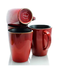Elama Harland Stoneware Mugs, Set of 6