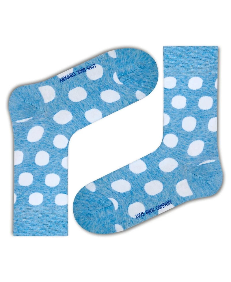 Big Polka Cotton Dots Crew Socks
