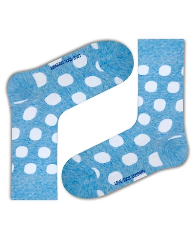 Big Polka Cotton Dots Crew Socks