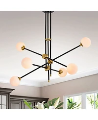 Home Accessories Emillo 41" 6-Light Indoor Chandelier with Light Kit