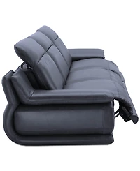 Daisley 3-Pc. Leather Sofa with Power Recliners