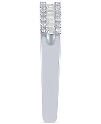 Diamond Baguette Band (1/5 ct. t.w.) in 10k White Gold