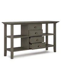Simpli Home Redmond Solid Wood Console Sofa Table