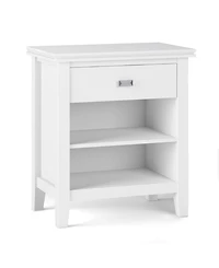 Simpli Home Artisan Solid Wood Bedside Table