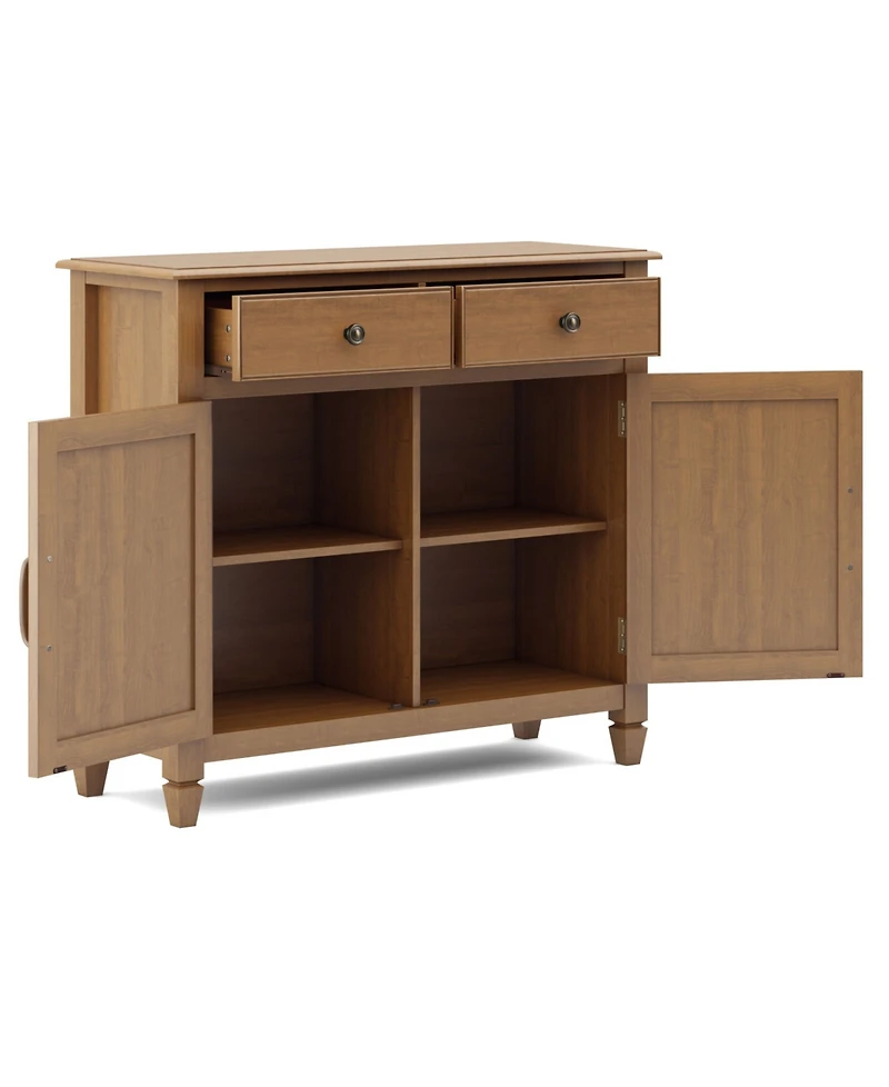 Simpli Home Connaught Solid Wood Entryway Storage Cabinet