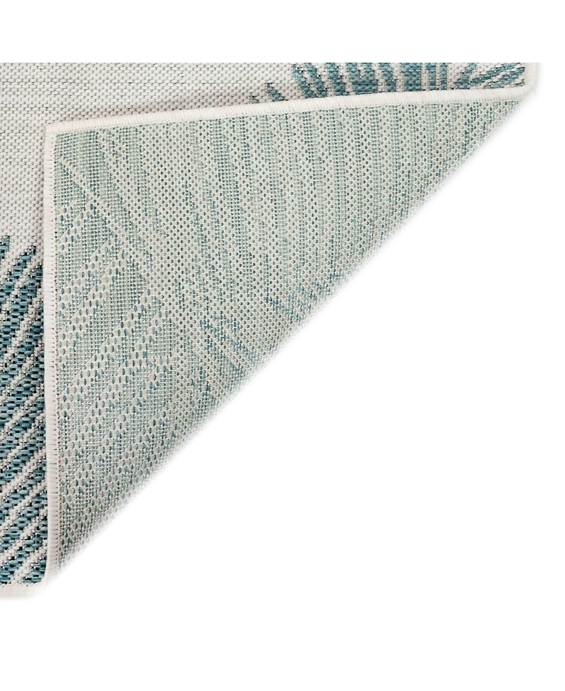 Liora Manne' Carmel Palm 7'10" x Square Rug