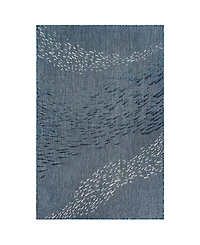 Liora Manne Carmel School of Fish 4'10" x 7'6" Area Rug