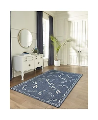 Liora Manne' Carmel Dragonfly 4'10" x 7'6" Outdoor Area Rug