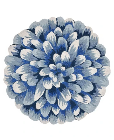Liora Manne' Frontporch Mum 3' x Round Rug