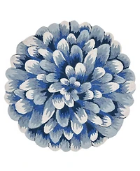 Liora Manne' Frontporch Mum 3' x Round Rug