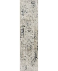 Closeout! Km Home Abbey KL00 Ivory 2'6" x 8' Runner Rug