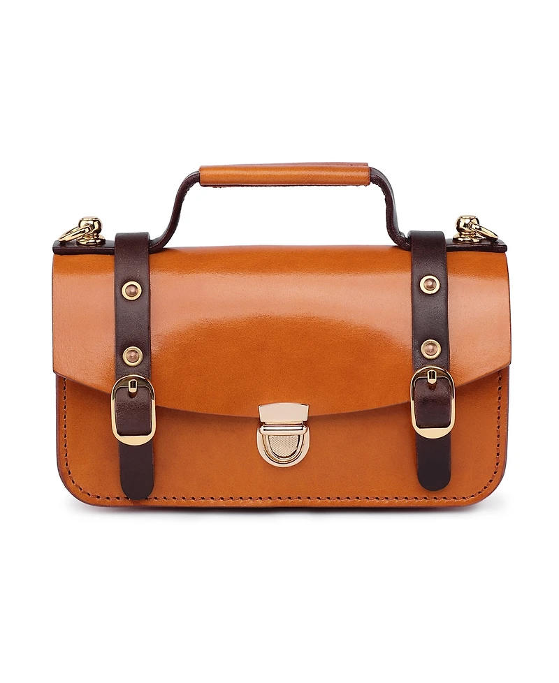 Old Trend Women's Genuine Leather Snapper Crossbody