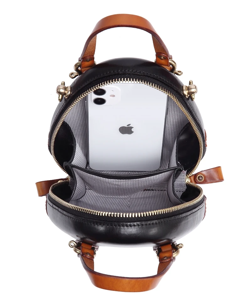 Old Trend Women's Genuine Leather Fairy Lantern Mini Satchel