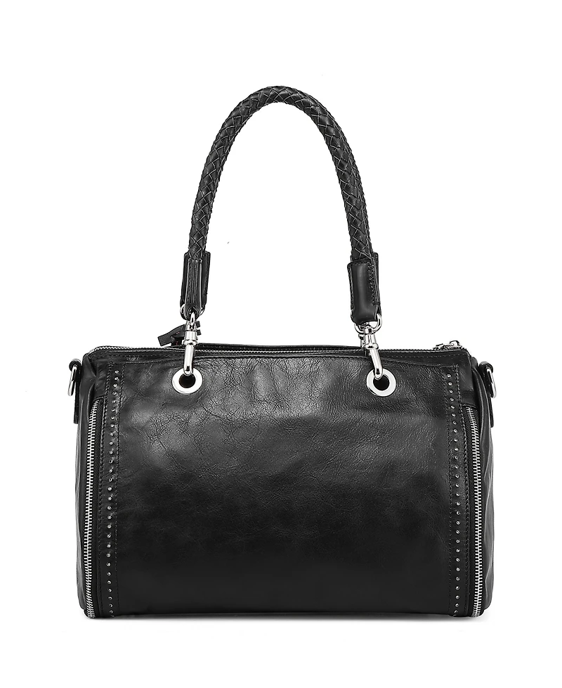 Old Trend Women's Genuine Leather Lily Satchel Bag