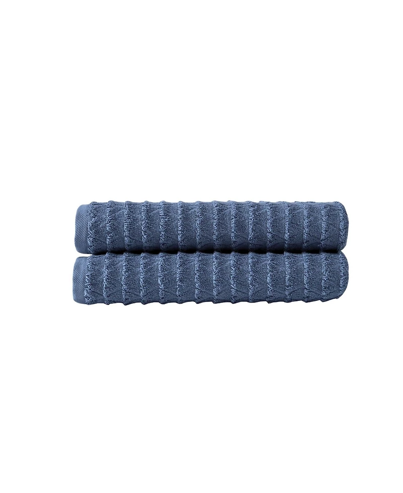 Ozan Premium Home Azure Turkish Cotton -Pc. Bath Towel Set