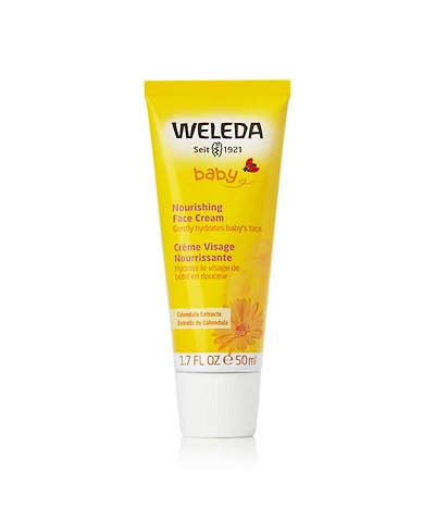 Weleda Nourishing Baby Face Cream with Calendula Extracts, 1.7 oz