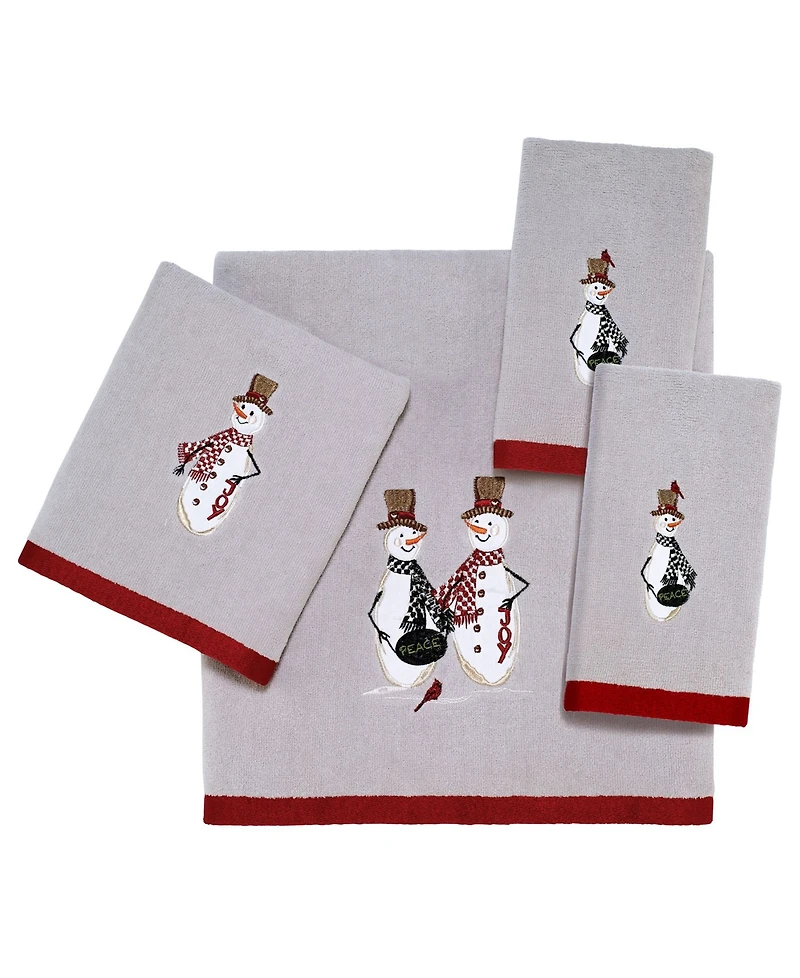Avanti Country Friends Holiday Cotton Bath Towel, 27" x 50"