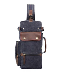 Tsd Brand Hill Side Canvas Sling Bag
