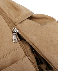 Tsd Brand Trail and Tree Double Canvas Backpack Handbag