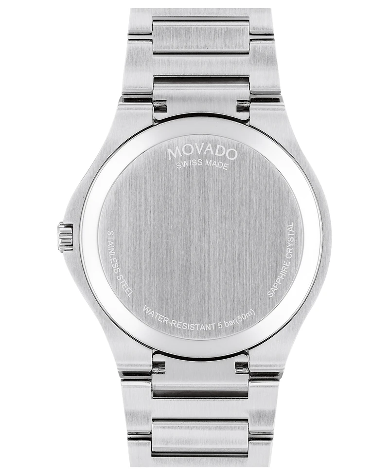Movado Men's Swiss Se Gold Pvd & Stainless Steel Bracelet Watch 41mm