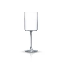 JoyJolt Claire White Wine Glasses, Set of 2