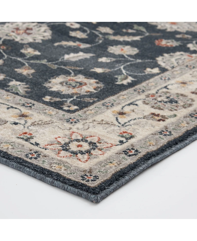 Closeout! Portland Textiles Cassandra Maneli Blue 5' x 7'3" Area Rug