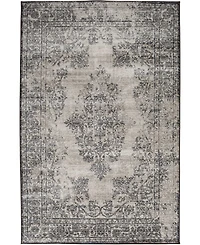 Closeout! Portland Textiles Corfu Goddard Bone 7'10" x 9'10" Area Rug