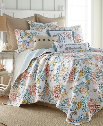 Levtex Bay Islands 3-Pc. Quilt Set, King