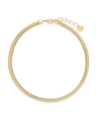 brook & york 14K Gold Plated Izzy Herringbone Anklet