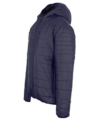 Galaxy By Harvic Men's Sherpa Lined Hooded Puffer Jacket