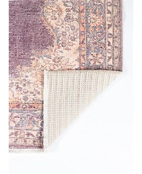 Momeni Helena Hel-5 Plum 2'6" x 8' Runner Rug