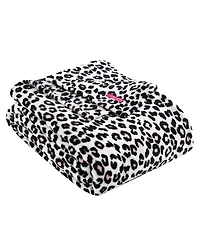 Betsey Johnson Betsey's Leopard Ultra Soft Plush Blanket