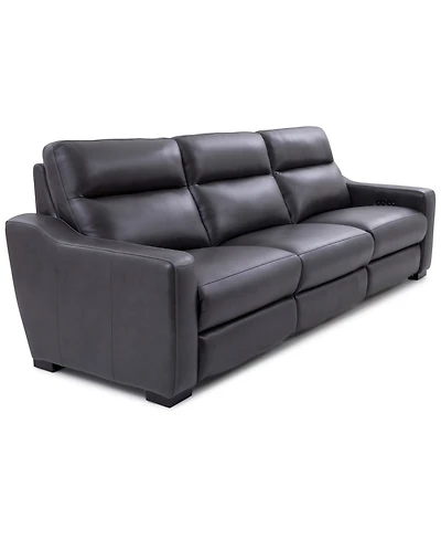 Gabrine -Pc. Leather Sofa with Power Recliners