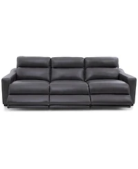 Gabrine -Pc. Leather Sofa with Power Recliners