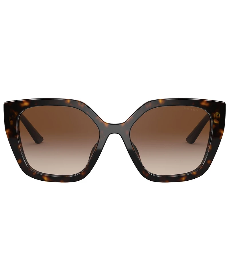 Prada Monochrome Rectangular Women's Sunglasses, Pr 24XS