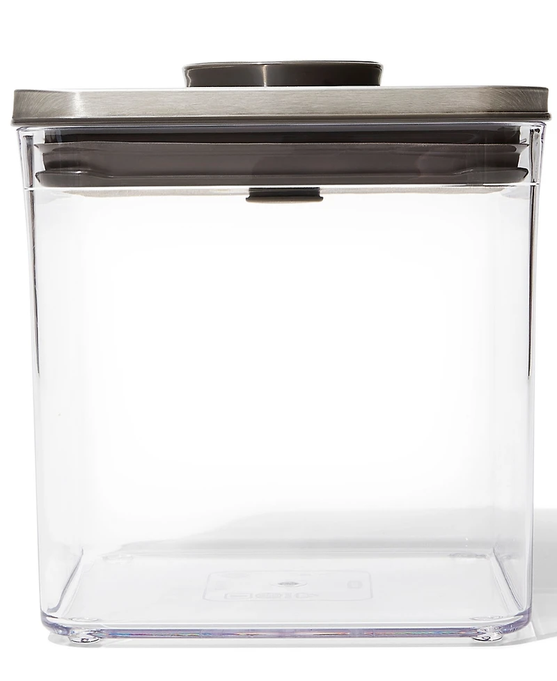Oxo Steel Pop Big Square Short 1.1-Qt. Food Storage Container