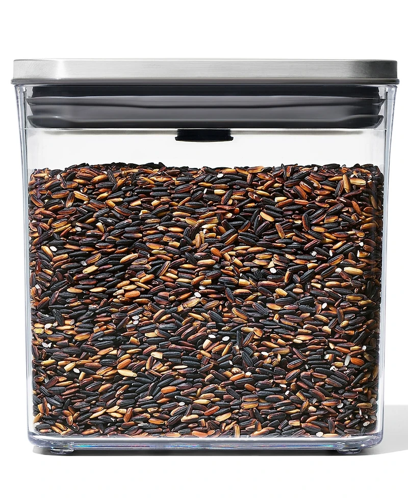 Oxo Steel Pop Rectangle Short 1.7-Qt. Food Storage Container